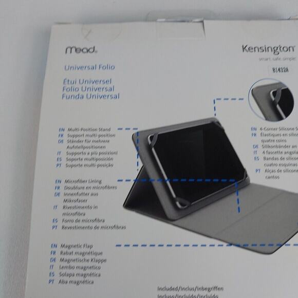 Kensington Technology Trapper Keeper Universal Case for 8in Tablets K97329WW NEW - Picture 5 of 7